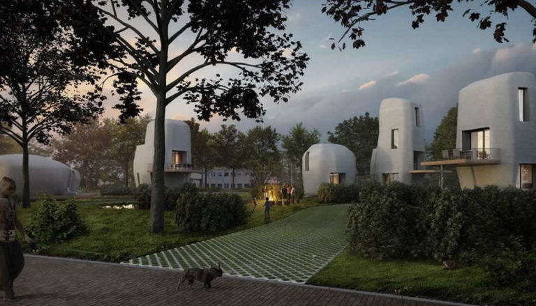 Holanda terá primeiras casas habitáveis com impressão 3D