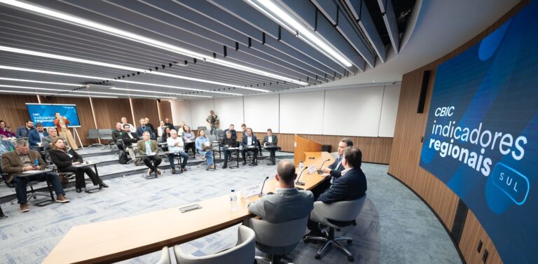 CBIC Indicadores Regionais – Sul: Líderes da indústria da construção debatem desafios e novas estratégias em Florianópolis