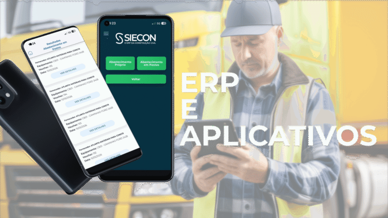 SIECON lança aplicativo de Frotas e Equipamentos e leva mobilidade ao ERP